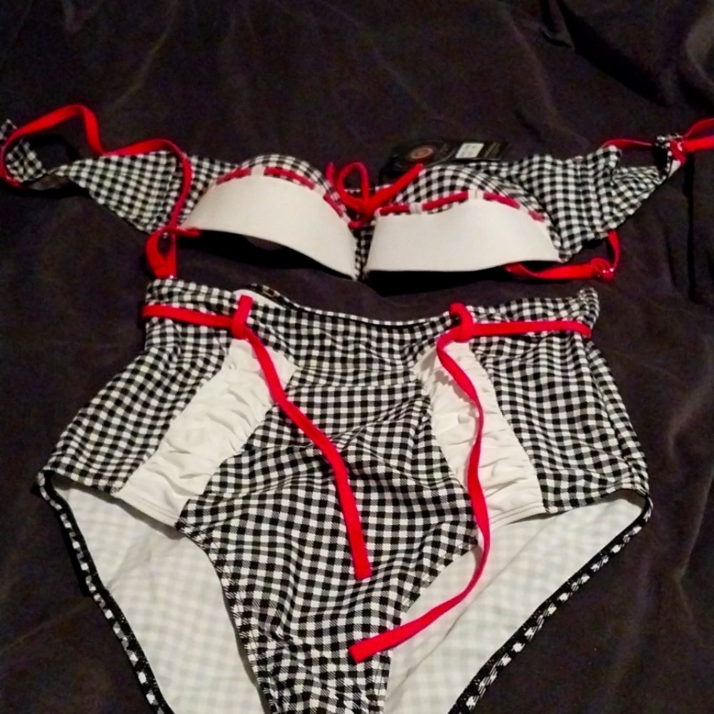 *2 For $35* Retro Bikini NWT
